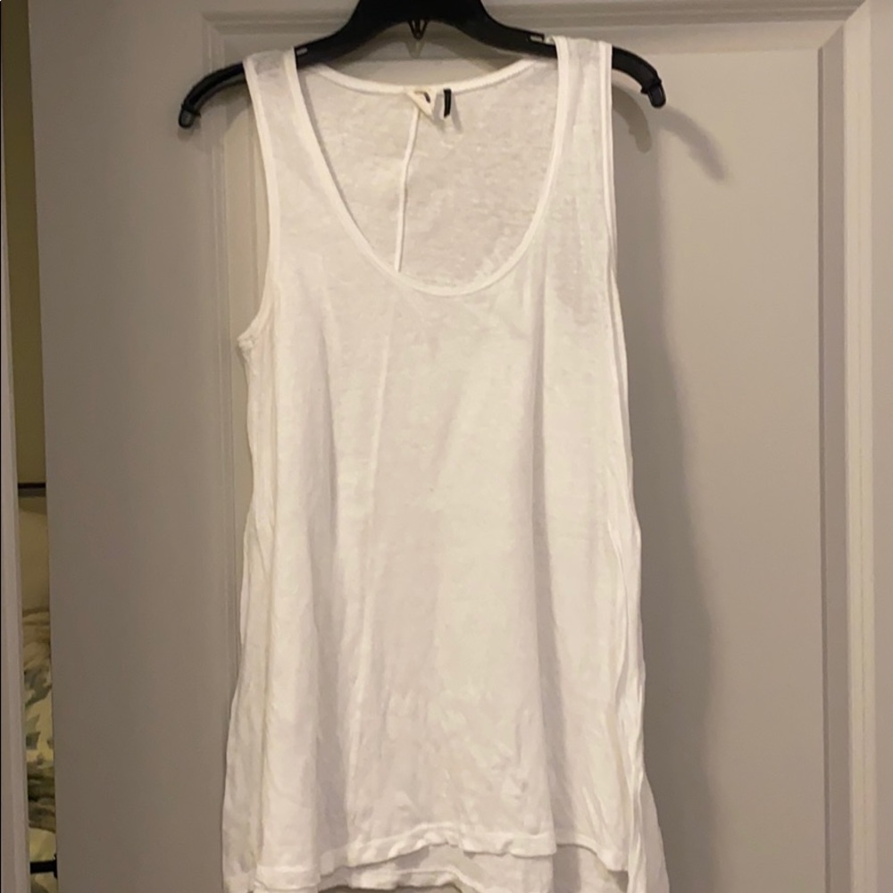 Anthropologie White Tank